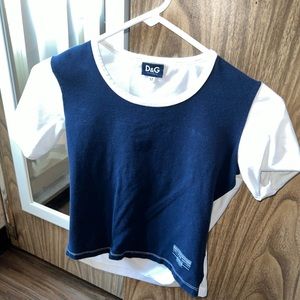 vintage D&G baby tee
